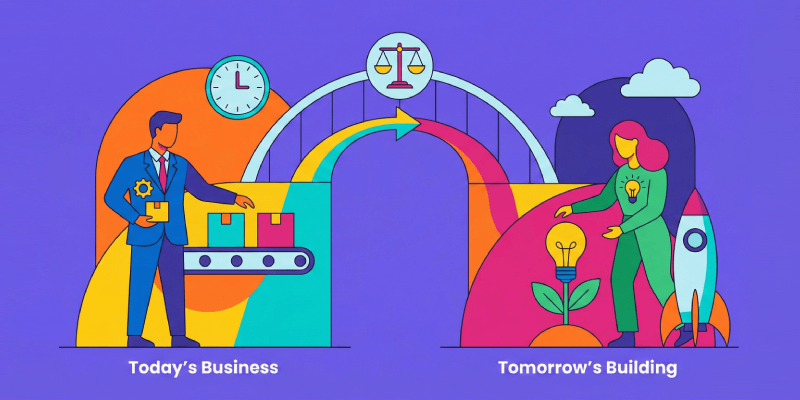 Business innovation bridging today and tomorrow